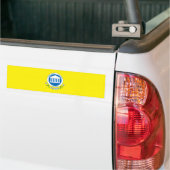 Vlag van Arlington (Virginia) Bumpersticker (Op Truck)