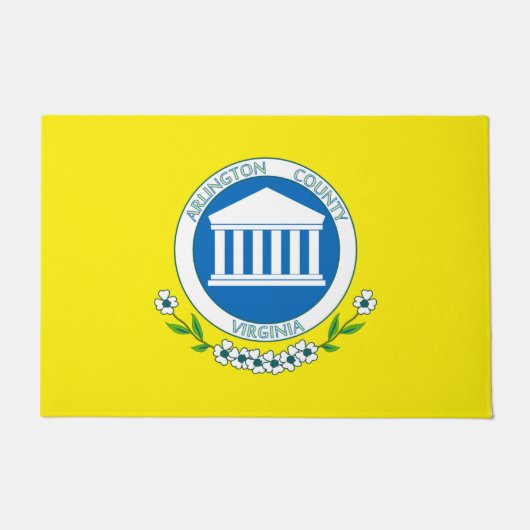 Vlag van Arlington (Virginia) Deurmat (Voorkant)