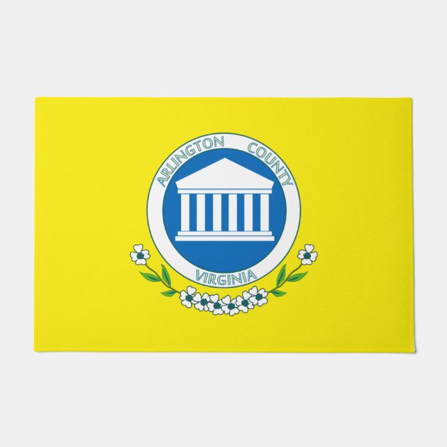 Vlag van Arlington (Virginia) Deurmat (Voorkant)