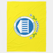 Vlag van Arlington (Virginia) Fleece Deken (Voorkant)
