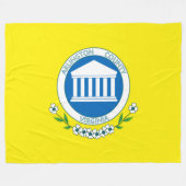 Vlag van Arlington (Virginia) Fleece Deken (Voorkant (Horizontaal))