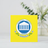 Vlag van Arlington (Virginia) Kaart (Staand voorkant)