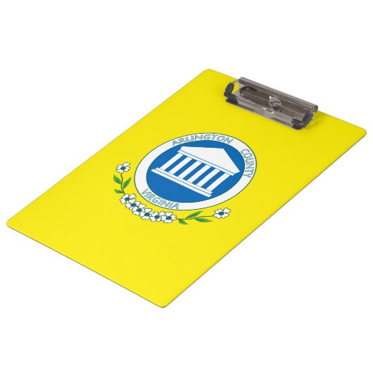 Vlag van Arlington (Virginia) Klembord (Gekanteld)