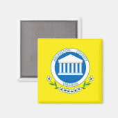 Vlag van Arlington (Virginia) Magneet (Voorkant / Achterkant)