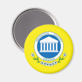 Vlag van Arlington (Virginia) Magneet (Voorkant / Achterkant)