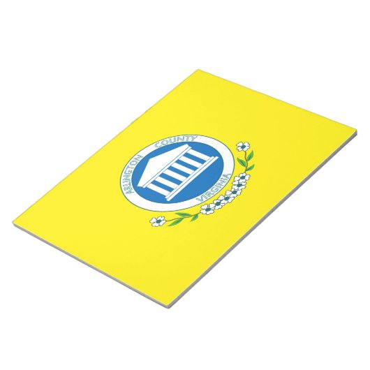 Vlag van Arlington (Virginia) Notitieblok (Schuin)