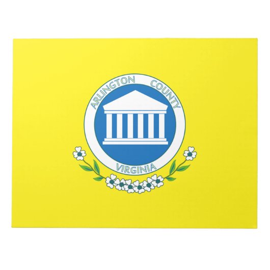 Vlag van Arlington (Virginia) Notitieblok (Voorkant)