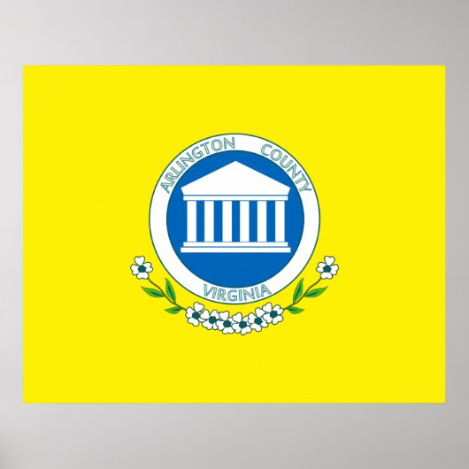 Vlag van Arlington (Virginia) Poster (Voorkant)