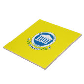 Vlag van Arlington (Virginia) Tegeltje (Zijkant)