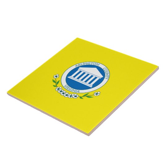 Vlag van Arlington (Virginia) Tegeltje (Zijkant)