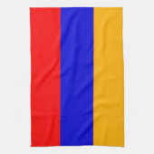 Vlag van Armenia Kitchen Towel Theedoek (Verticaal)