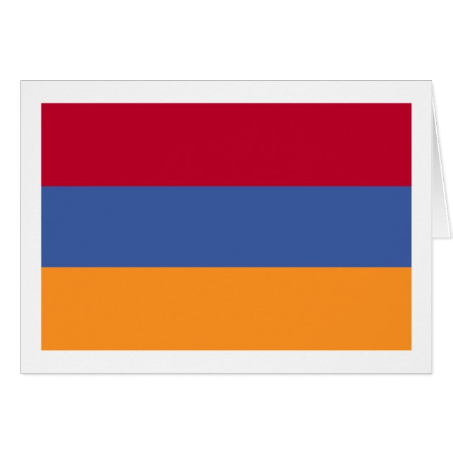 Vlag van Armenië (Voorkant Horizontaal)