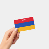 Vlag van Armenië Badge (Handheld)