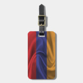 Vlag van Armenië Bagagelabel (Voorkant verticaal)