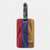 Vlag van Armenië Bagagelabel (Achterkant verticaal)