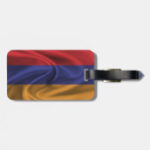 Vlag van Armenië Bagagelabel (Achterkant horizontaal)