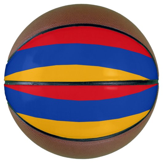 Vlag van Armenië Basketbal (Voorkant)