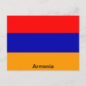 vlag van Armenië Briefkaart (Voorkant)