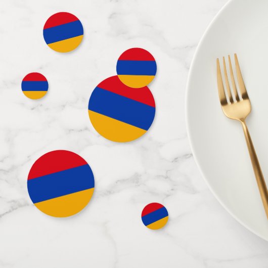 Vlag van Armenië Confetti (Groep)