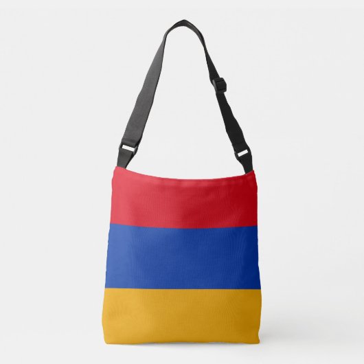 Vlag van Armenië Crossbody Tas (Voorkant)