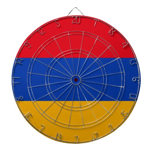 Vlag van Armenië Dartbord (Voorkant)
