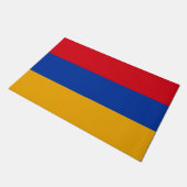 Vlag van Armenië Deurmat (Schuin)