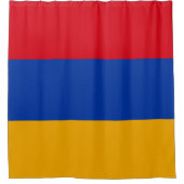 Vlag van Armenië Douchegordijn (Voorkant)