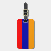 Vlag van Armenië Easy ID Bagagelabel (Voorkant verticaal)