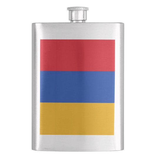 Vlag van Armenië Flacon (Voorkant)