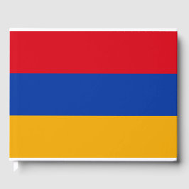 Vlag van Armenië Gastenboek