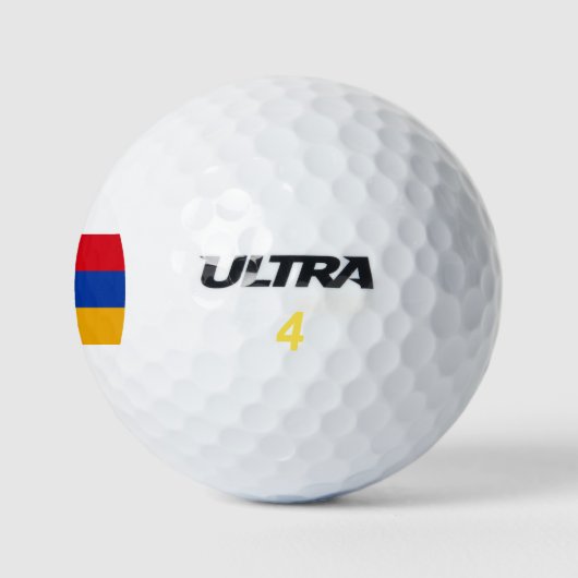 Vlag van Armenië Golfballen (Logo)