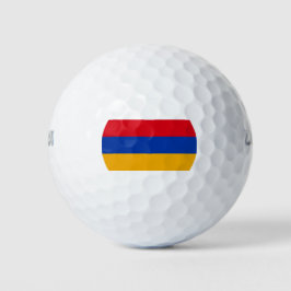 Vlag van Armenië Golfballen