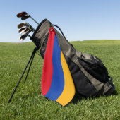 Vlag van Armenië Golfhanddoek (Groen)