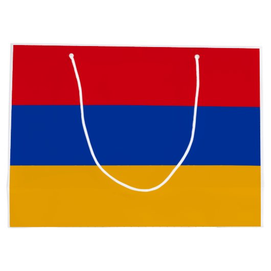 Vlag van Armenië Groot Cadeauzakje (Achterkant)