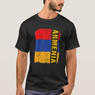 vlag van Armenië houdt van uw land T-shirt