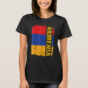 vlag van Armenië houdt van uw land T-shirt