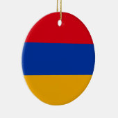 Vlag van Armenië Keramisch Ornament (Rechts)