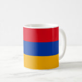 Vlag van Armenië Koffiemok (Voorkant rechts)
