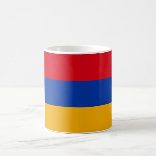 Vlag van Armenië Koffiemok (Center)