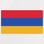 Vlag van Armenië Labels (Design 1)