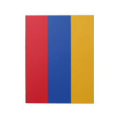 Vlag van Armenië Notitieblok (Linkerzijde)