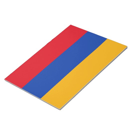 Vlag van Armenië Notitieblok (Schuin)