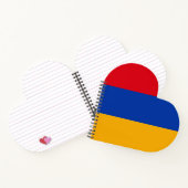 Vlag van Armenië Notitieboek (Binnen)