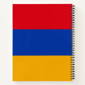 Vlag van Armenië Notitieboek (Achterkant)