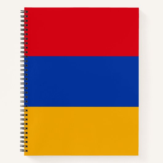 Vlag van Armenië Notitieboek (Voorkant)