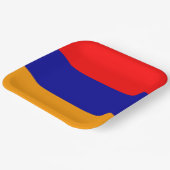 vlag van Armenië Papieren Bordje (Gebogen)