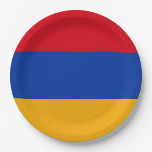 Vlag van Armenië Papieren Bordje