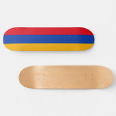Vlag van Armenië Persoonlijk Skateboard (Horizontaal)