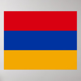 Vlag van Armenië Poster