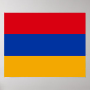 Vlag van Armenië Poster